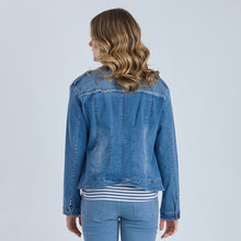 Maggie Military Denim Jacket
