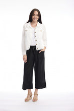 Linen Blend fringe Jacket