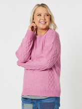 Demi Diamond Knit Jumper