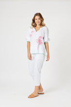 Pina Colada Embroidered Top