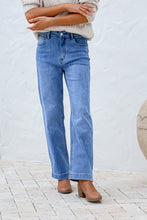 Nat Stretch Straight Leg Denim Jean