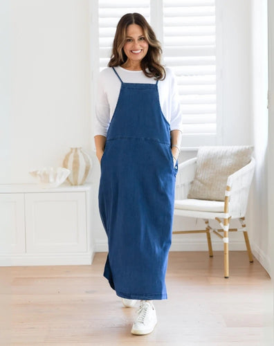 Demy Denim Apron Dress