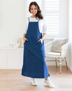 Demy Denim Apron Dress