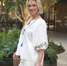 Mavis Embroidered Top