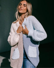 Halle Block Knit Cardigan