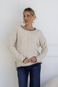 Canyon Blanket Stitch Jumper