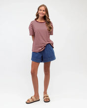 Easy Tuck Tee Stripe - Side