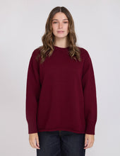 Bea Plum Noir Jumper