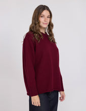 Bea Plum Noir Jumper