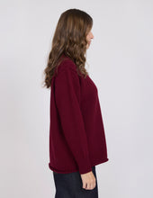 Bea Plum Noir Jumper