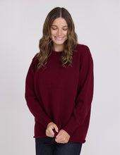 Bea Plum Noir Jumper