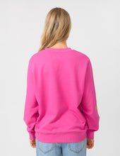 Cerise Rose Star/Stripes Sweater
