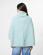 Polo Neck Poncho