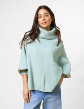 Polo Neck Poncho