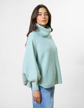 Polo Neck Poncho