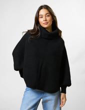 Polo Neck Poncho