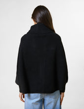 Polo Neck Poncho