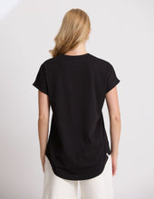 Soho Cuff V Neck Tee