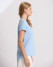Soho Cuff V Neck Tee