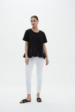 Flange Hem Top